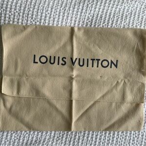 Louis Vuitton Tan Dust Bag